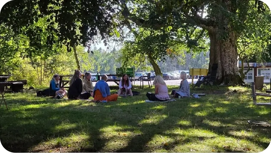 Vila under den stora eken
